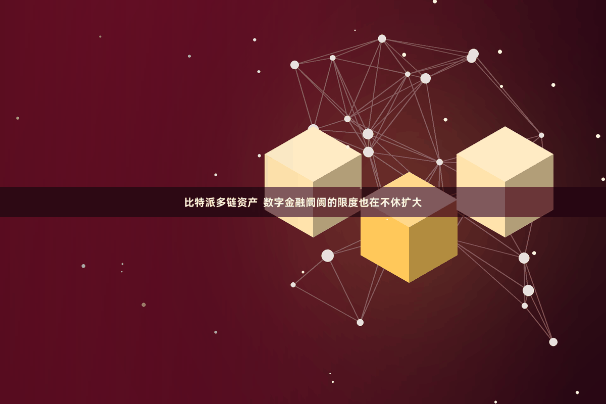 比特派多链资产  数字金融阛阓的限度也在不休扩大